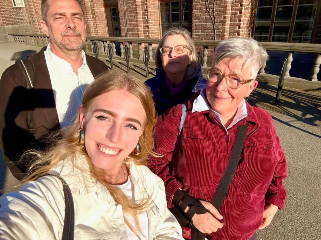 Igår var vi bjudna till Stadshuset av @andreahedin08 som är moderat oppositionsborgarråd i Stockholms stad. Vi höll en presentation om Fountain House för en grupp politiker i staden.